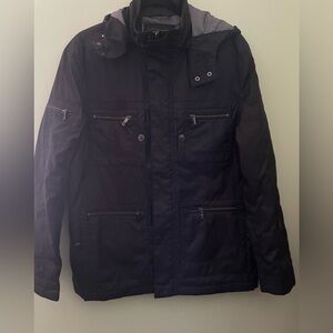 Mens Loghtweight Jacket Multi-pockets JKS-II brand Black EU size 50/US medium